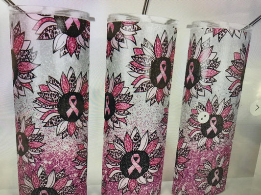 CANCER RIBBON TUMBLER