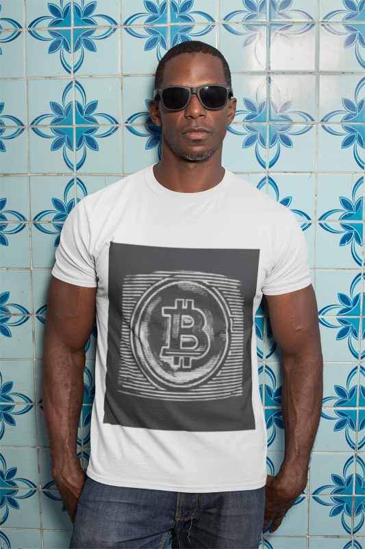 CRYPTO IMAGE MEN T-SHIRT