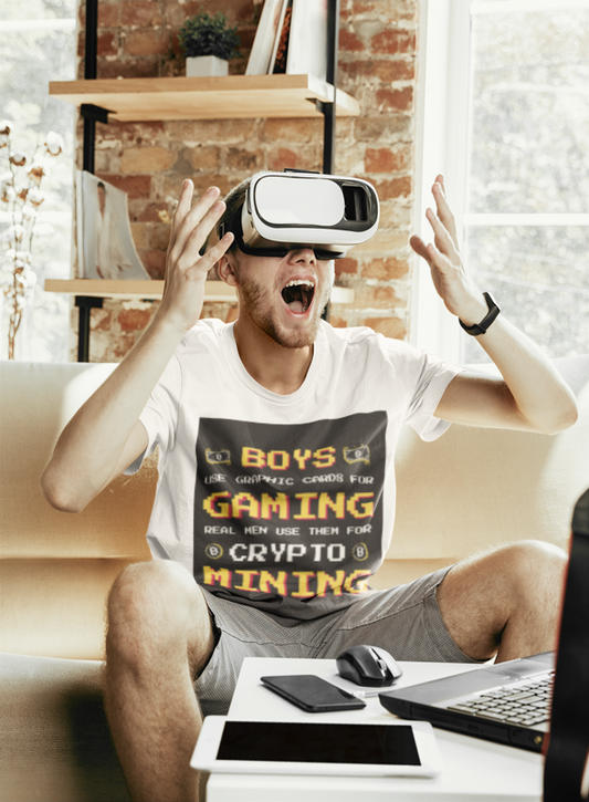 CRYPTO MINING MEN T-SHIRT